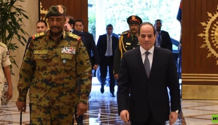 البرهان والسيسي ارشيفية