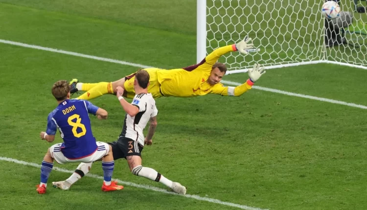 مباراة منتخب ألمانيا واليابان