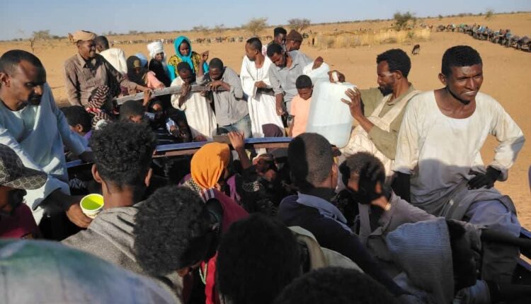 النزوح من النهود