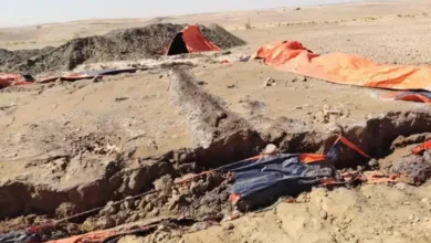 التعدين في نهر النيل