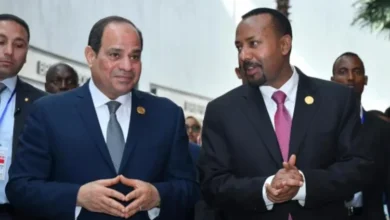 السيسي وأبي احمد